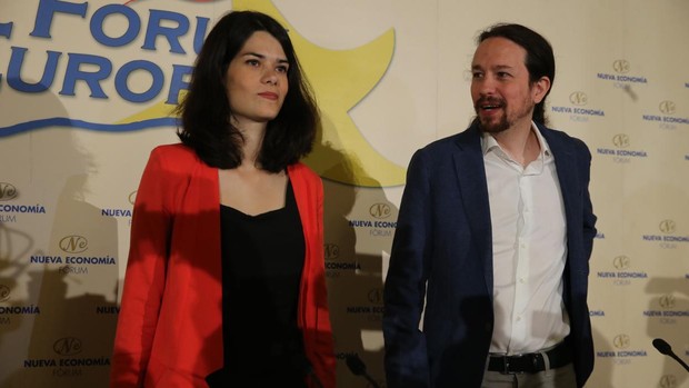 Isa Sierra y Pablo Iglesias